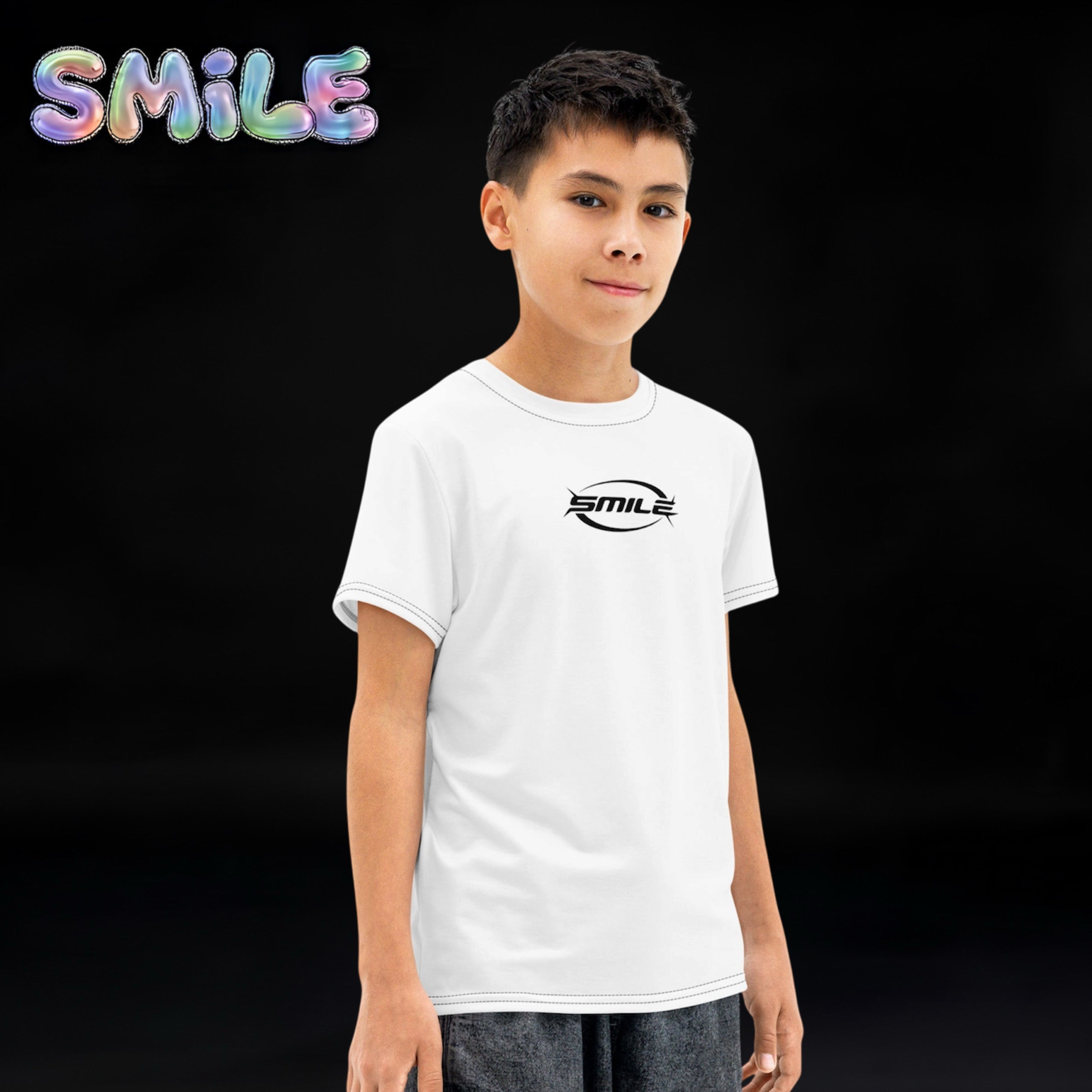 Boys' & Girls' Smile T-Shirt White