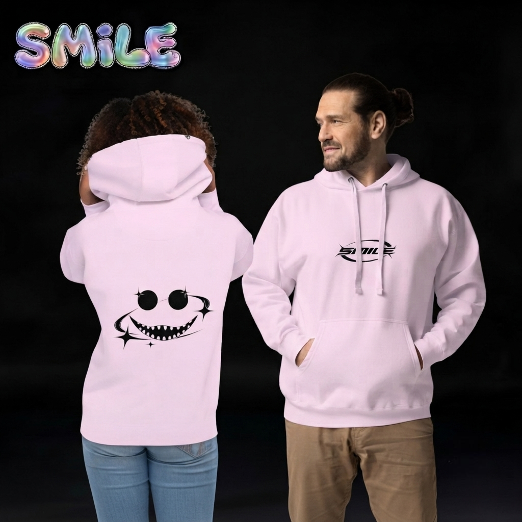 Unisex Adult Smile Hoodie