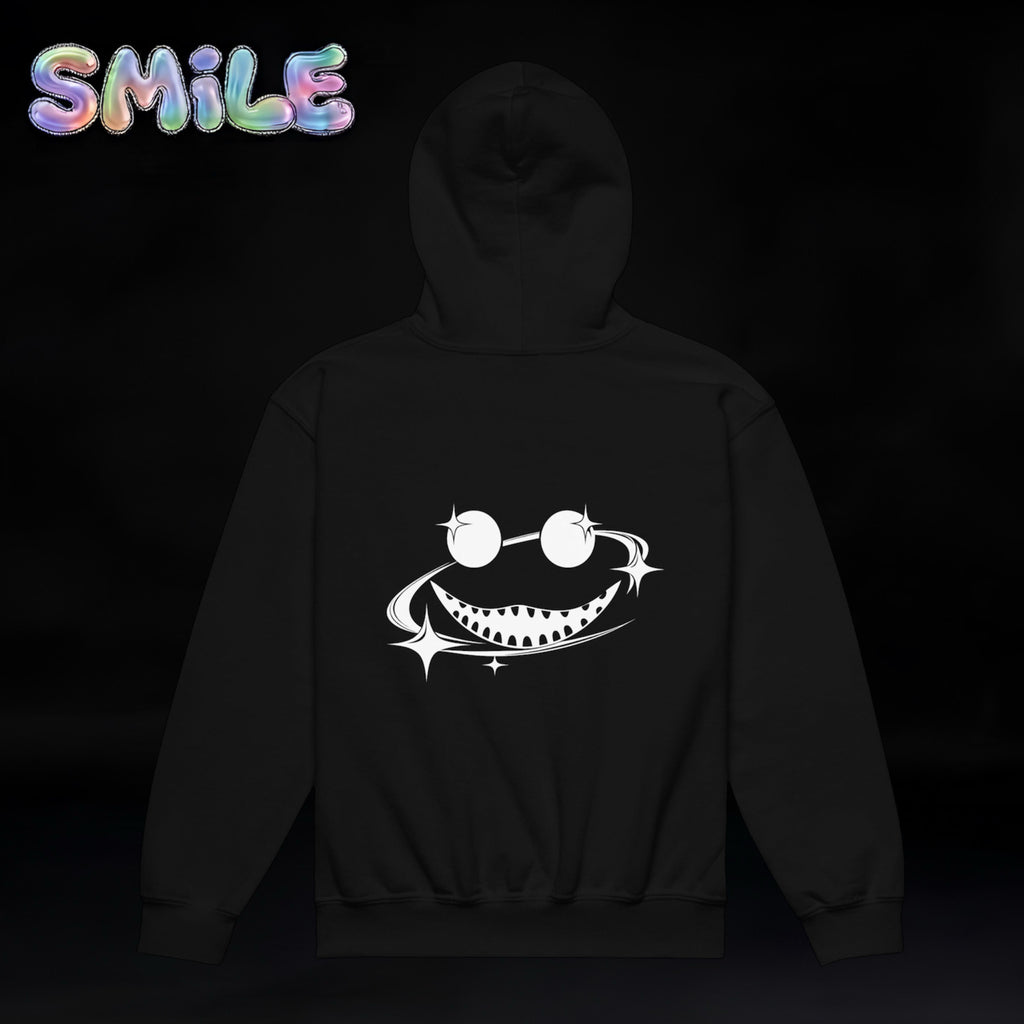 Boys & Girls Smile Teens hoodie Black