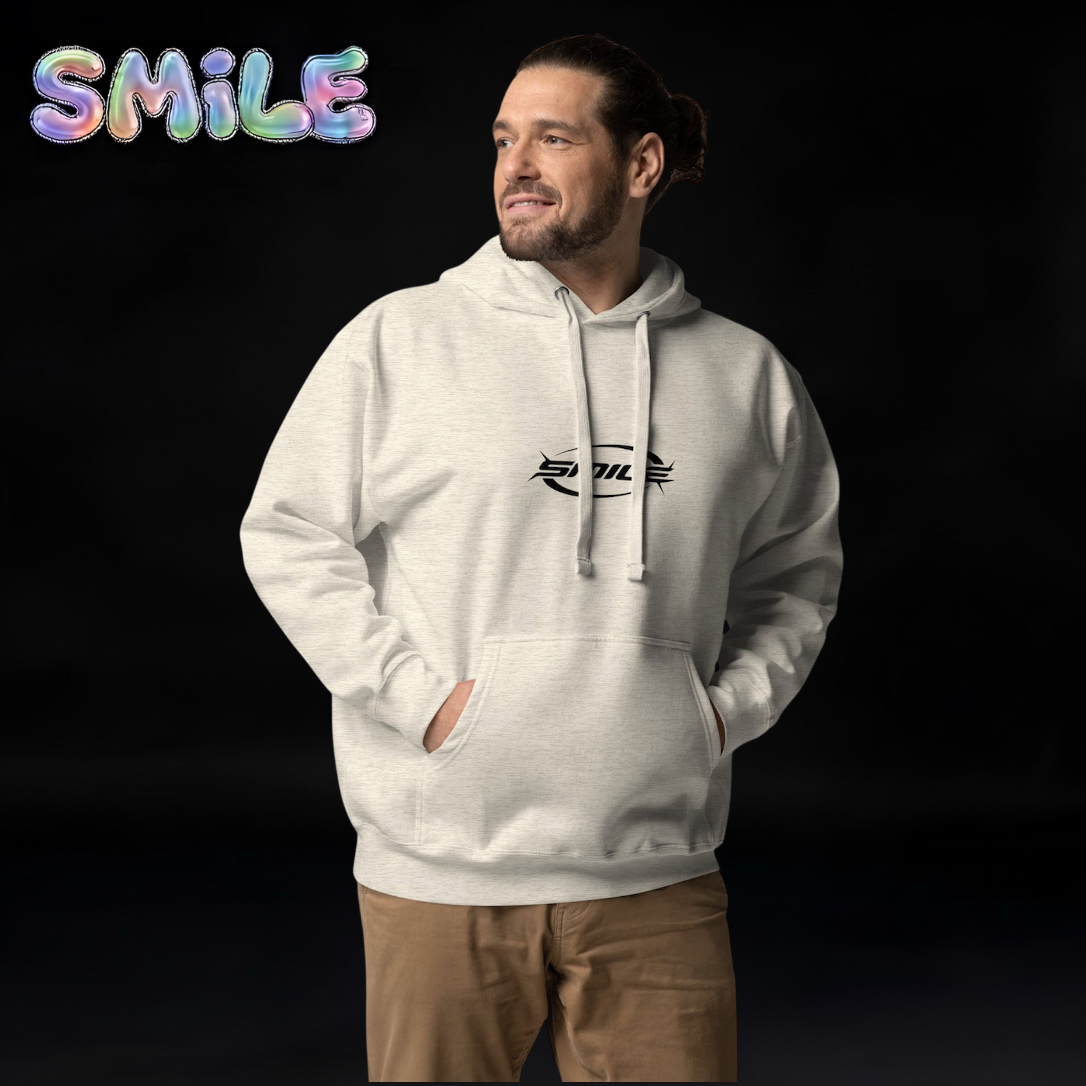 Unisex Adult Smile Hoodie