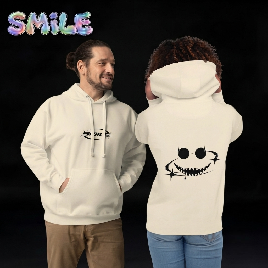 Unisex Adult Smile Hoodie