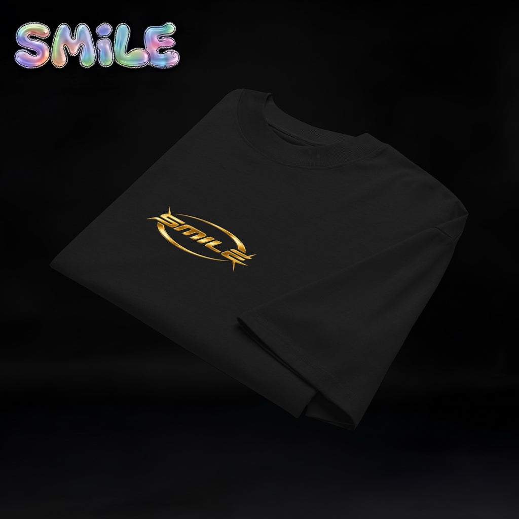 Unisex Adult Smile T-Shirt (Special) Gold