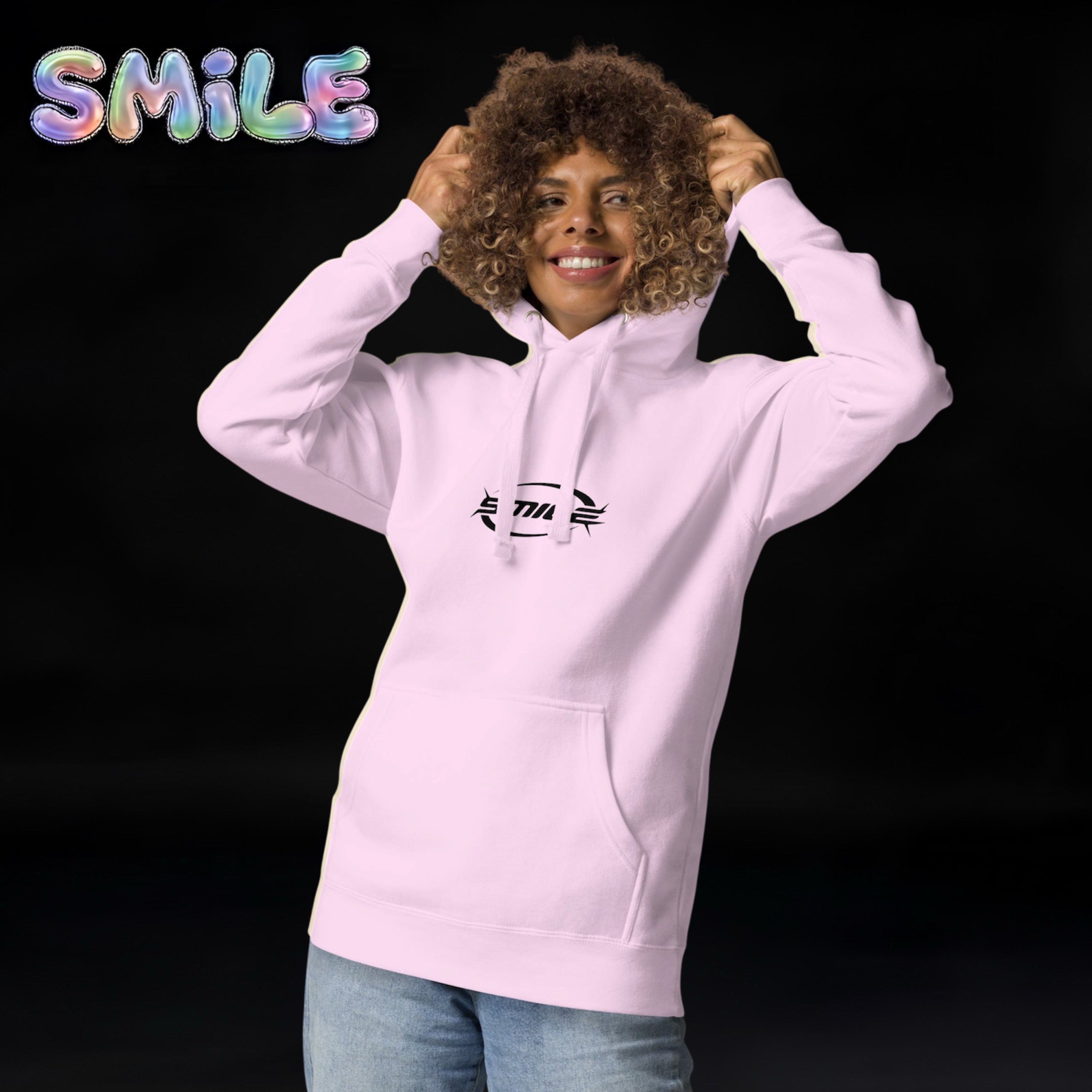 Unisex Adult Smile Hoodie