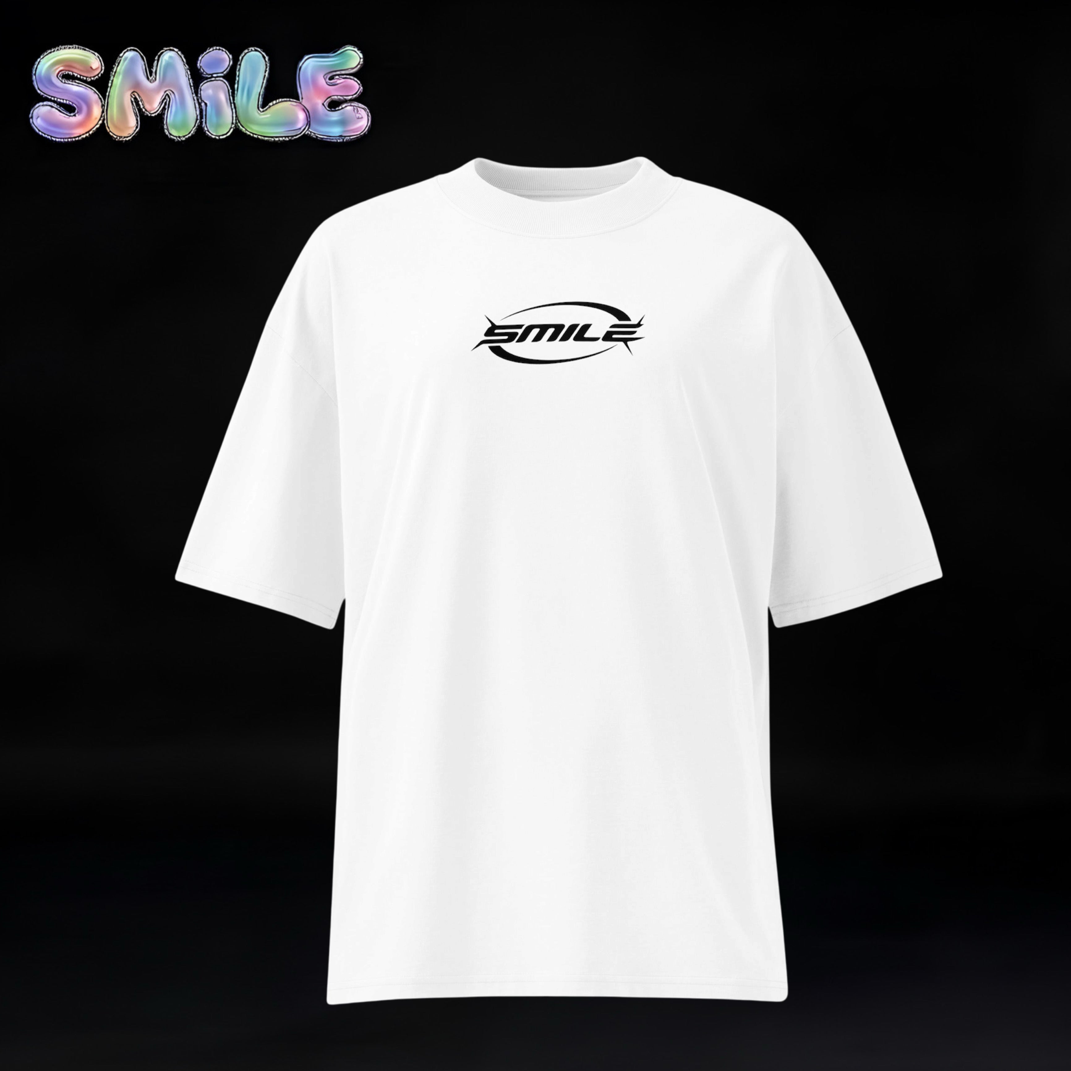 Unisex Adult Smile T-Shirt Male