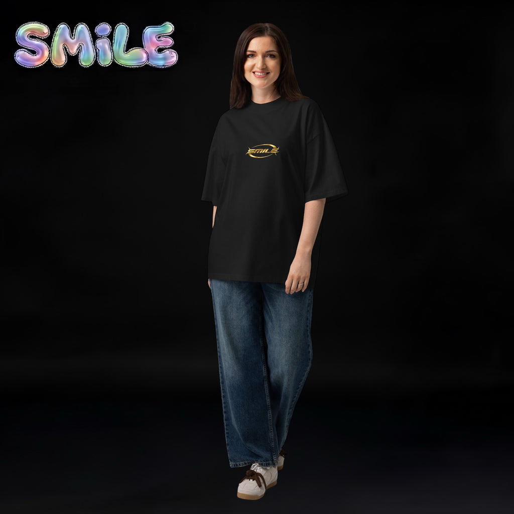 Unisex Adult Smile T-Shirt (Special) Gold