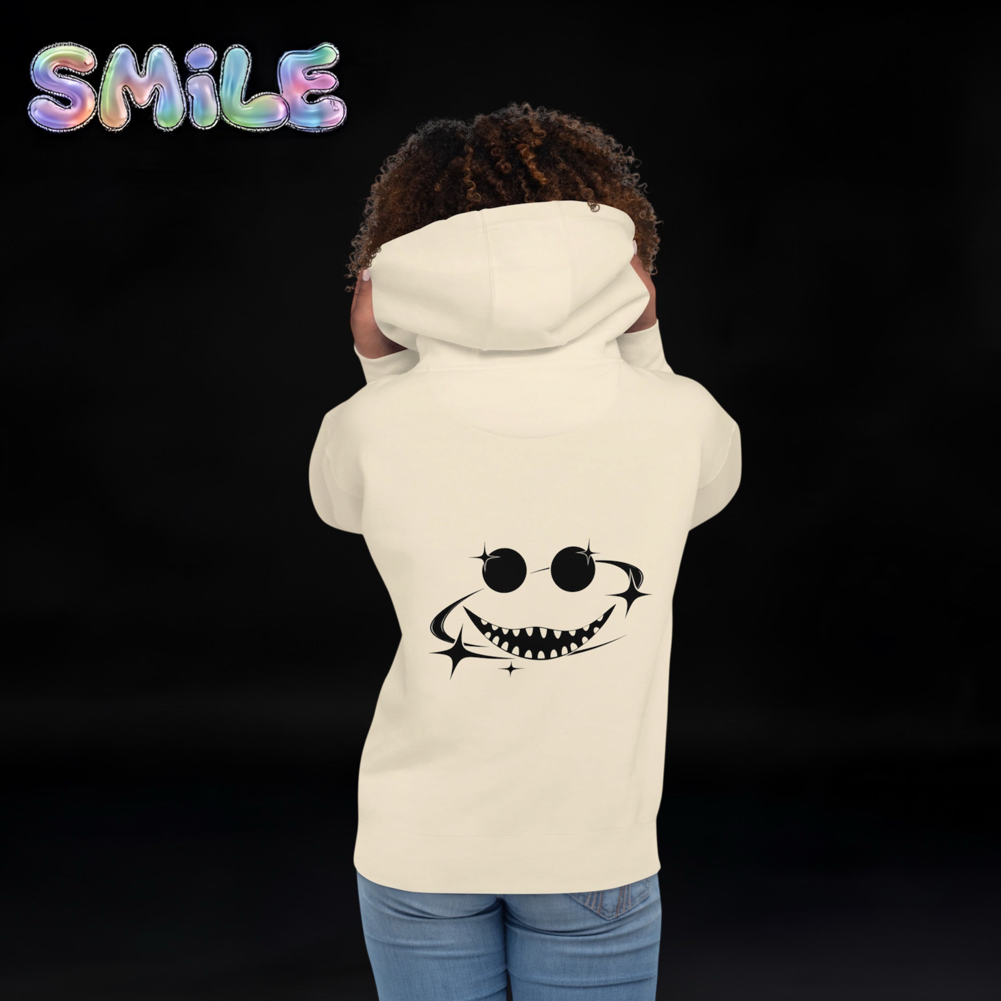 Unisex Adult Smile Hoodie