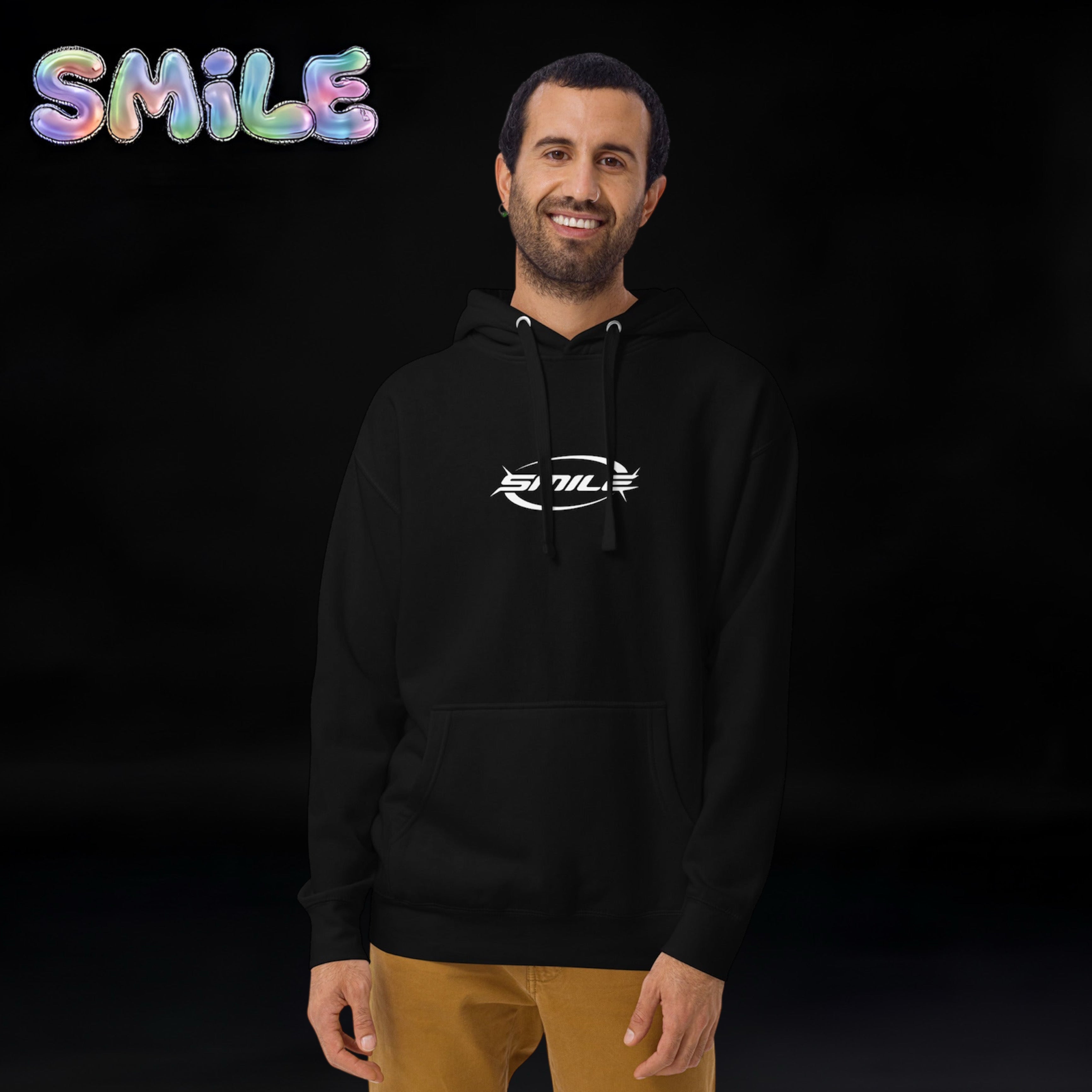 Unisex Adult Smile Hoodie