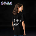 Boys & Girls Smile Teens T-Shirt (Special) Silver