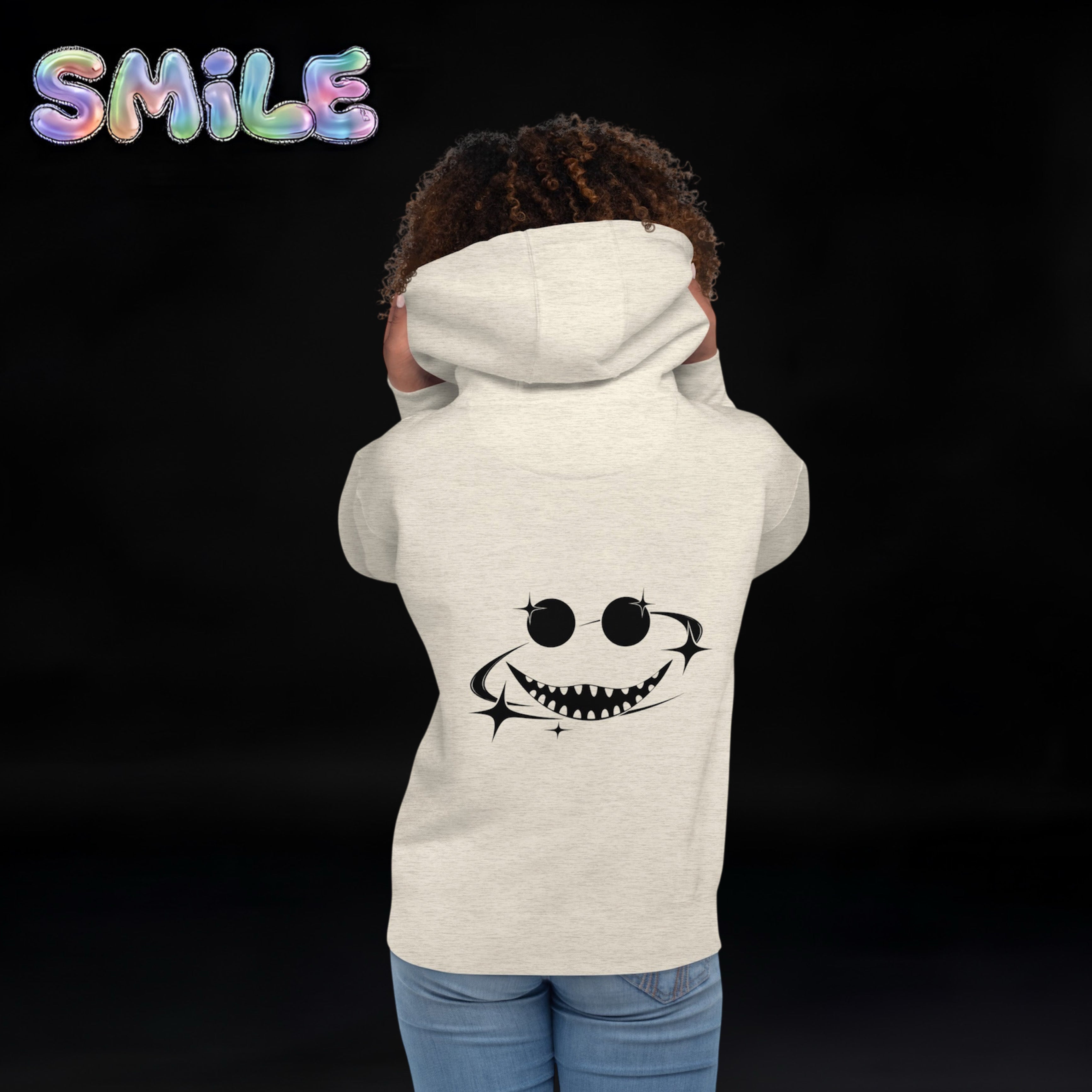 Unisex Adult Smile Hoodie