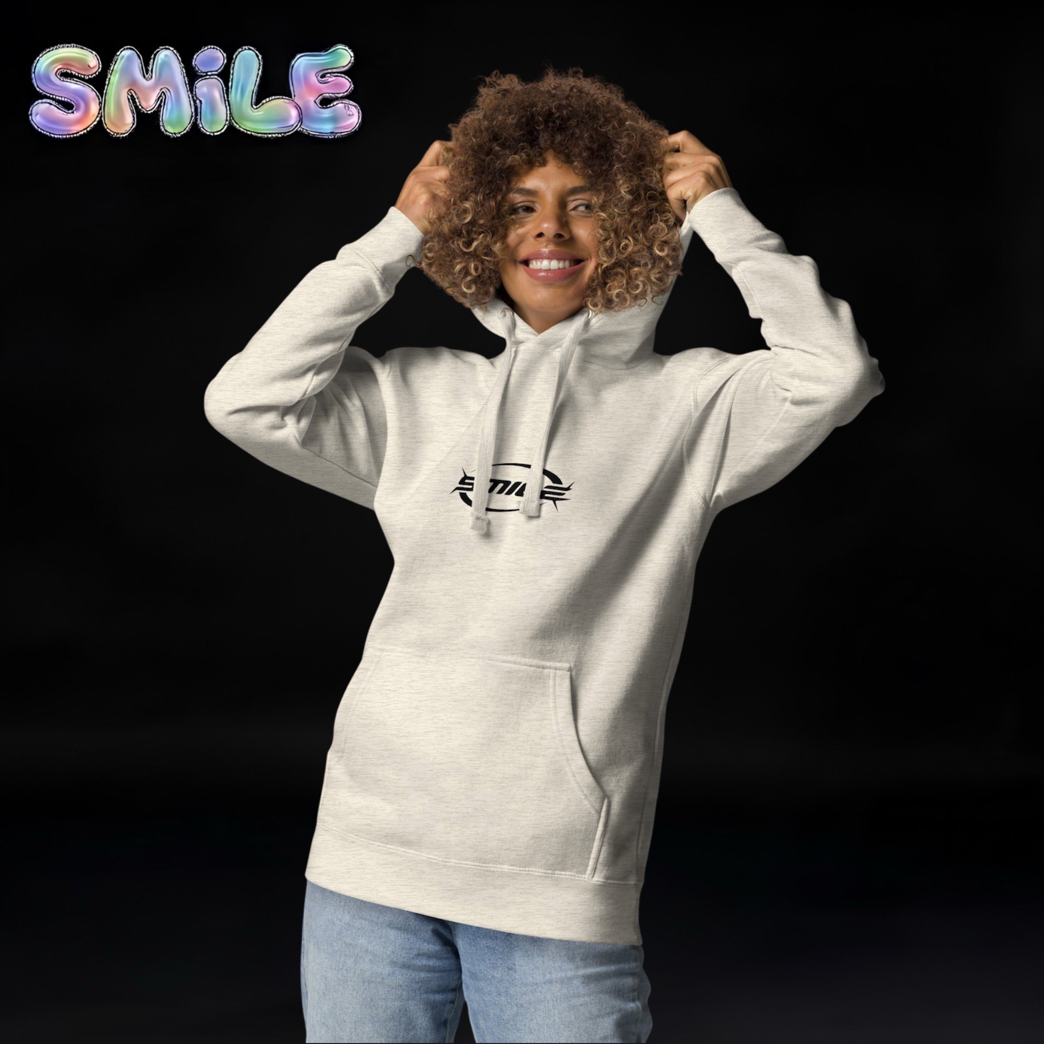 Unisex Adult Smile Hoodie