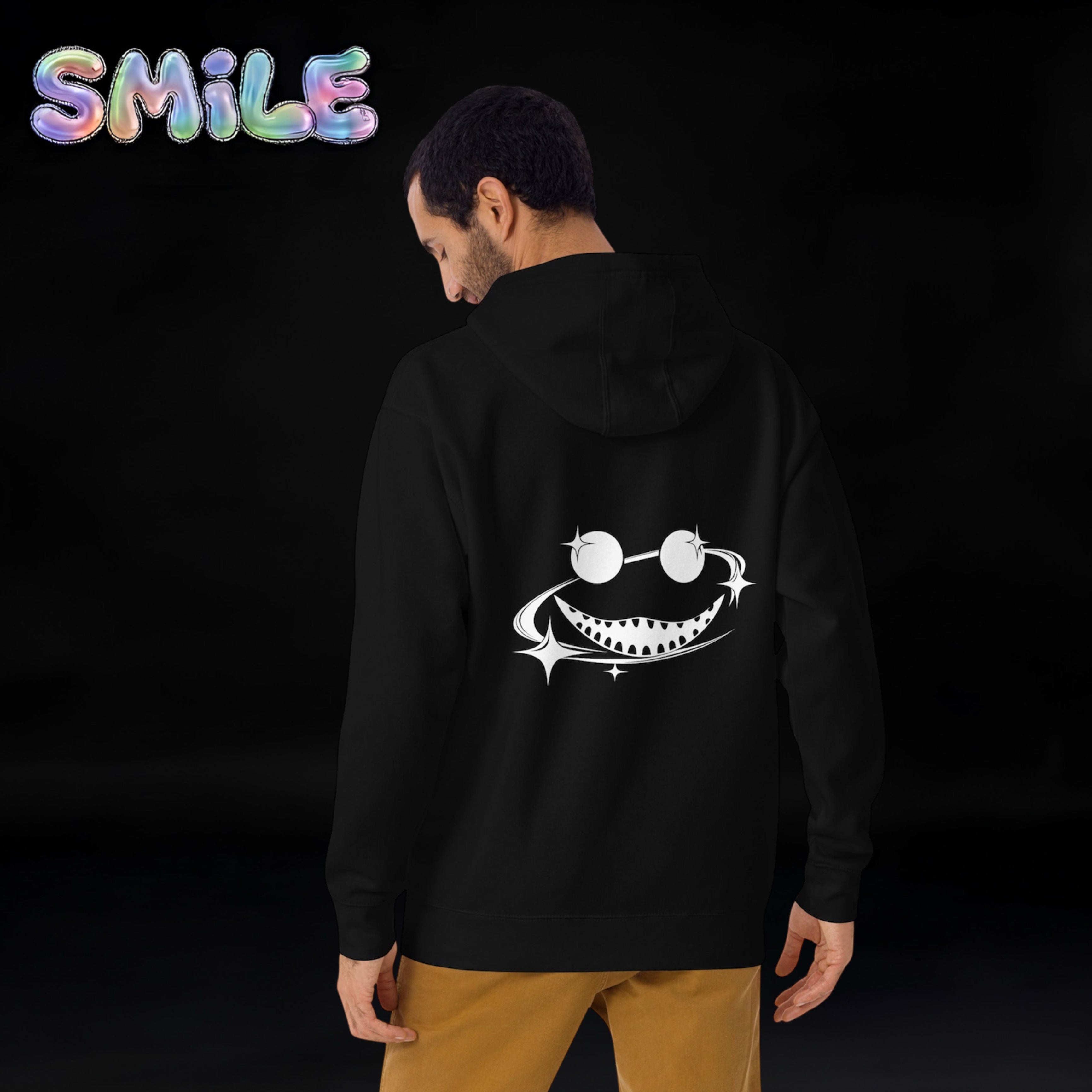Unisex Adult Smile Hoodie