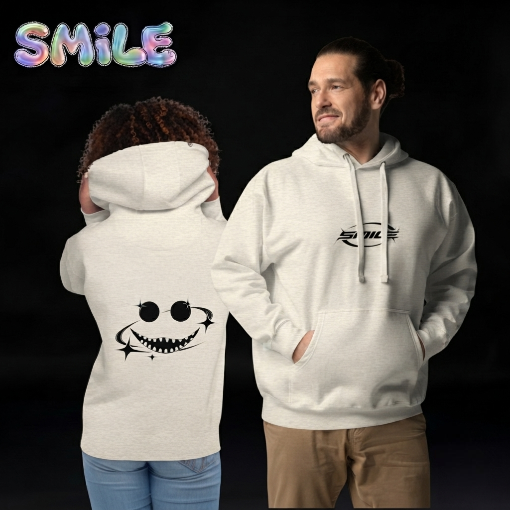 Unisex Adult Smile Hoodie