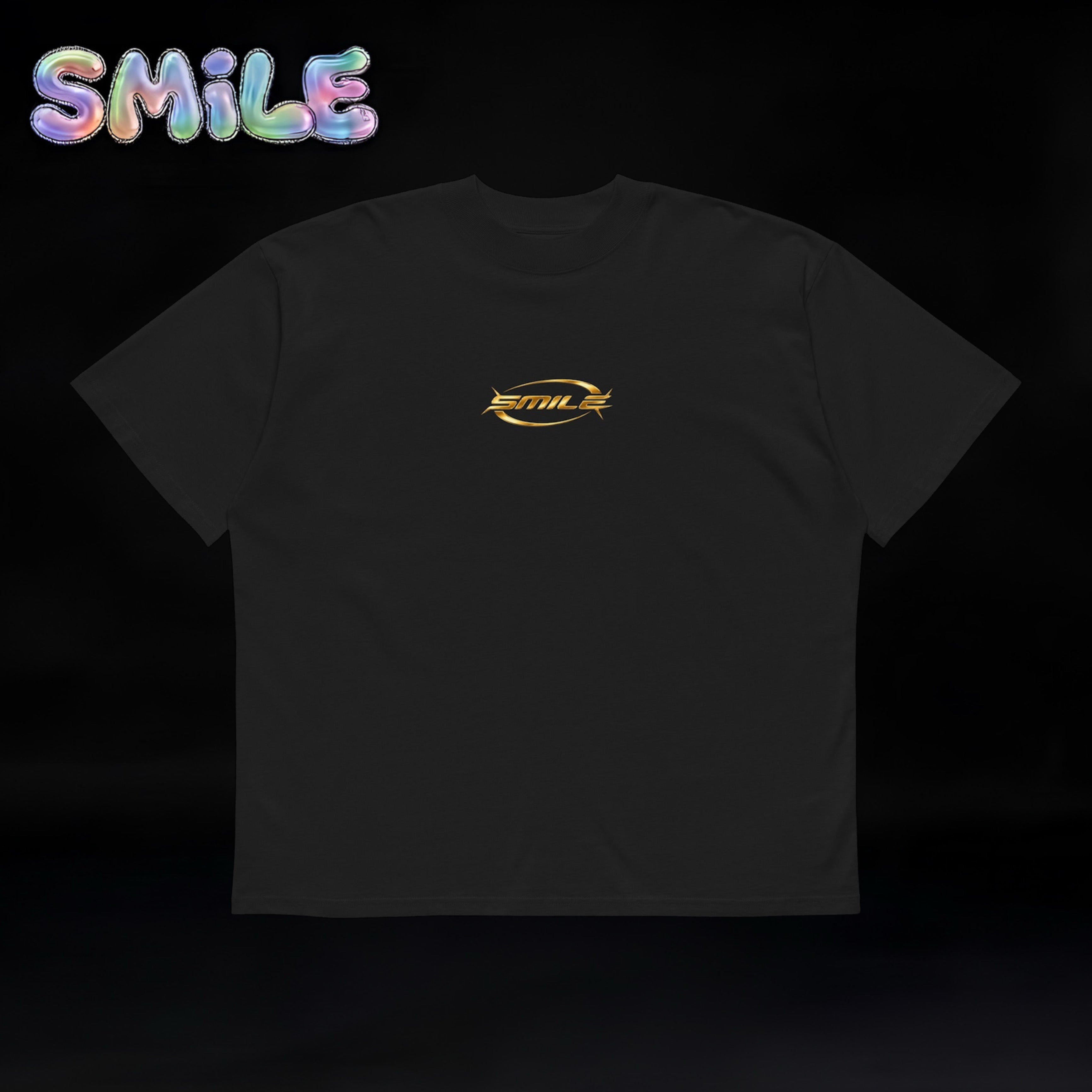 Unisex Adult Smile T-Shirt (Special) Gold