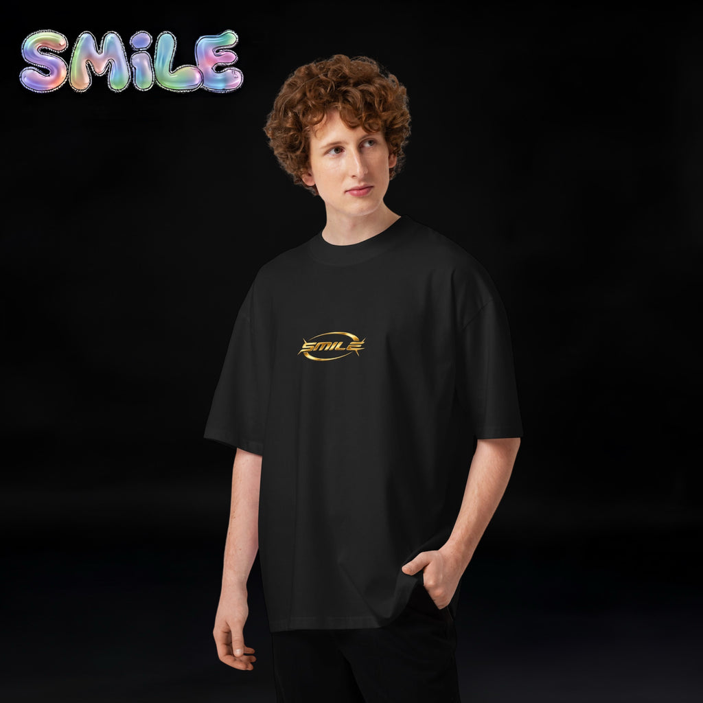 Unisex Adult Smile T-Shirt (Special) Gold