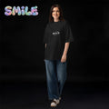 Unisex Adult Smile T-Shirt (Special) Silver