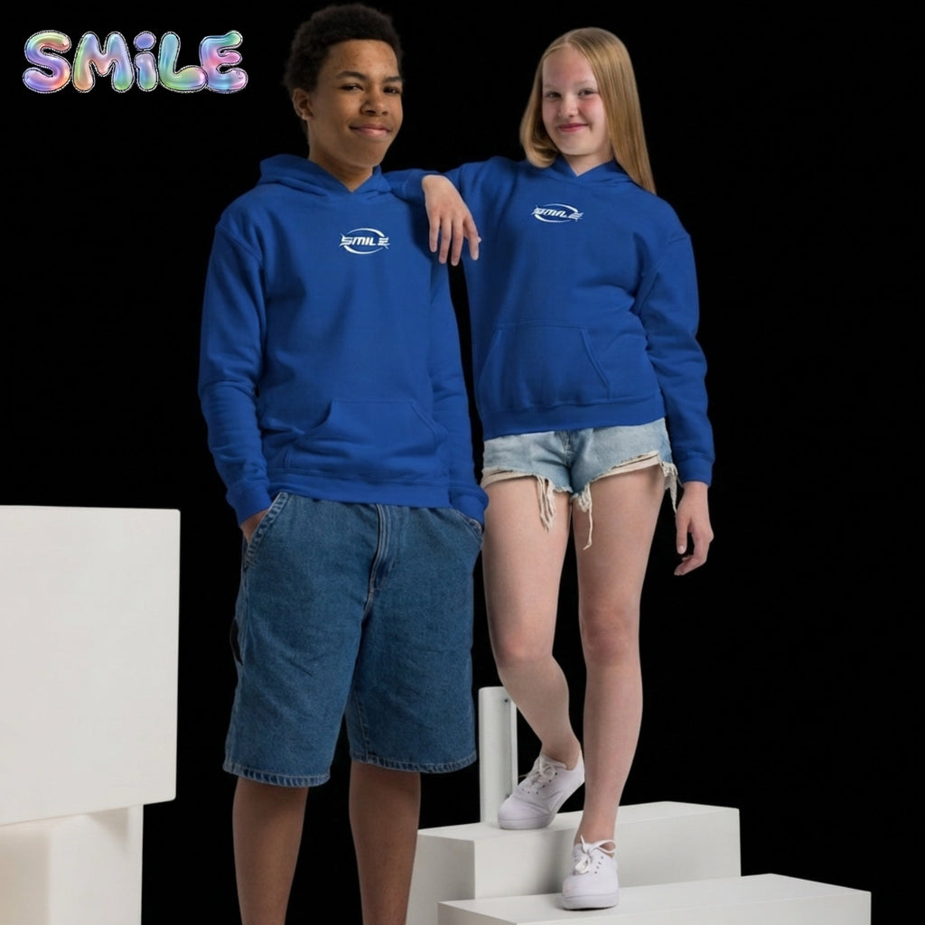 Boys & Girls Smile Teens Pullover Hoodie Colors